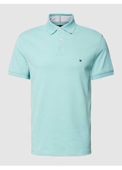 Koszulka polo w jednolitym kolorze ze sklepu Peek&Cloppenburg  w kategorii T-shirty męskie - zdjęcie 168995907