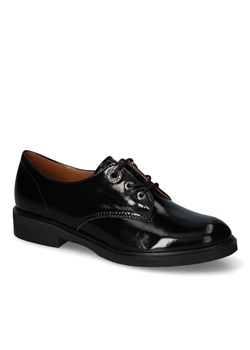 Półbuty Gamis 7414/A128 Czarne lakier ze sklepu Arturo-obuwie w kategorii Półbuty damskie - zdjęcie 169003809