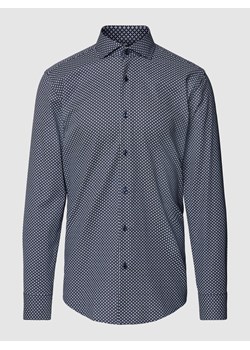 Koszula casualowa o kroju slim fit z listwą guzikową ze sklepu Peek&Cloppenburg  w kategorii Koszule męskie - zdjęcie 169004997