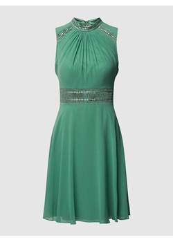 Sukienka koktajlowa o długości do kolan z koronką szydełkową ze sklepu Peek&Cloppenburg  w kategorii Sukienki - zdjęcie 169005156
