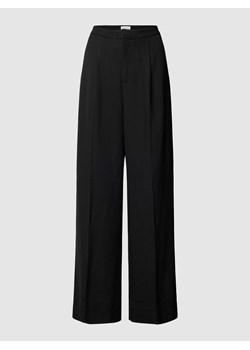 Spodnie materiałowe z efektem melanżu w kant ze sklepu Peek&Cloppenburg  w kategorii Spodnie damskie - zdjęcie 169005159