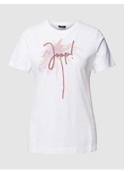 T-shirt z wyhaftowanym logo ze sklepu Peek&Cloppenburg  w kategorii Bluzki damskie - zdjęcie 169005255