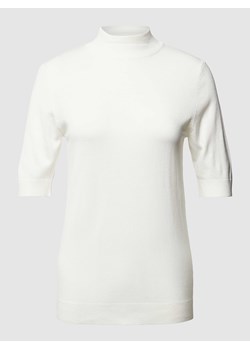 T-shirt z imitacji dzianiny model ‘Mafa’ ze sklepu Peek&Cloppenburg  w kategorii Bluzki damskie - zdjęcie 169005367