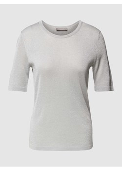 T-shirt z efektowną przędzą ze sklepu Peek&Cloppenburg  w kategorii Bluzki damskie - zdjęcie 169005458