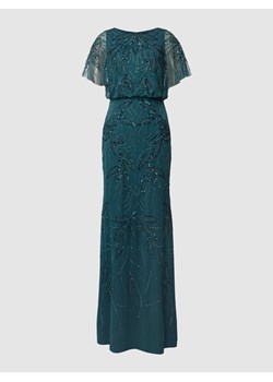 Sukienka wieczorowa z ozdobnym obszyciem ze sklepu Peek&Cloppenburg  w kategorii Sukienki - zdjęcie 169005526