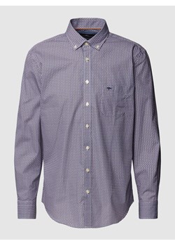 Koszula casualowa o kroju slim fit z kołnierzykiem typu button down ze sklepu Peek&Cloppenburg  w kategorii Koszule męskie - zdjęcie 169005639
