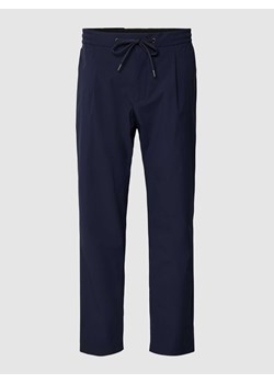 Spodnie materiałowe z lamowaną kieszenią z tyłu model ‘POCAS' ze sklepu Peek&Cloppenburg  w kategorii Spodnie męskie - zdjęcie 169005779