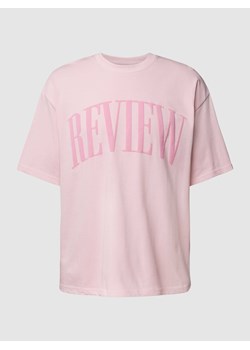 T-shirt o kroju oversized z nadrukiem z logo ze sklepu Peek&Cloppenburg  w kategorii T-shirty męskie - zdjęcie 169005906