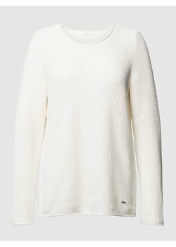 Sweter z dzianiny z detalem z logo model ‘STYLE.LESLEY’ ze sklepu Peek&Cloppenburg  w kategorii Swetry damskie - zdjęcie 169006005