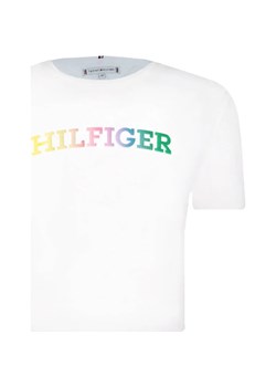 Tommy Hilfiger T-shirt | Regular Fit ze sklepu Gomez Fashion Store w kategorii Bluzki dziewczęce - zdjęcie 169010839