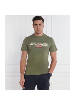 Napapijri T-shirt | Regular Fit ze sklepu Gomez Fashion Store w kategorii T-shirty męskie - zdjęcie 169010875