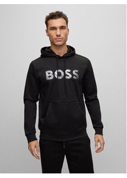 Boss Bluza Soody Mirror 50486853 Czarny Regular Fit ze sklepu MODIVO w kategorii Bluzy męskie - zdjęcie 169015056