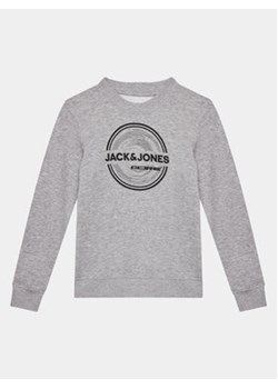 Jack&Jones Junior Bluza 12247681 Szary Standard Fit ze sklepu MODIVO w kategorii Bluzy chłopięce - zdjęcie 169015778