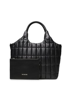 LOVE MOSCHINO Torebka JC4141PP1HLJ100A Czarny ze sklepu MODIVO w kategorii Torby Shopper bag - zdjęcie 169015846