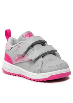 Reebok Sneakersy Weebok Clasp Low GX9421 Szary ze sklepu MODIVO w kategorii Buty sportowe dziecięce - zdjęcie 169017489