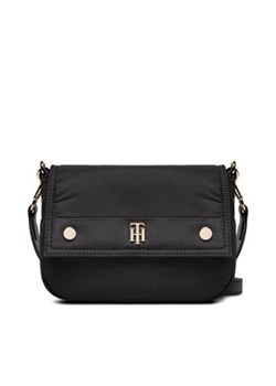 Tommy Hilfiger Torebka My Tommy Shoulder Bag AW0AW12015 Czarny ze sklepu MODIVO w kategorii Listonoszki - zdjęcie 169017537