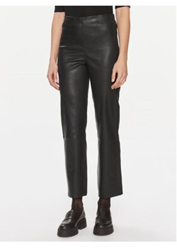 DAY Spodnie skórzane Madisson 100183 Czarny Regular Fit ze sklepu MODIVO w kategorii Spodnie damskie - zdjęcie 169017666