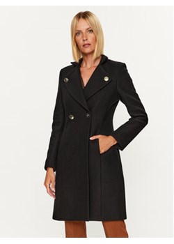 Rinascimento Płaszcz wełniany CFC0114942003 Czarny Regular Fit ze sklepu MODIVO w kategorii Płaszcze damskie - zdjęcie 169017998
