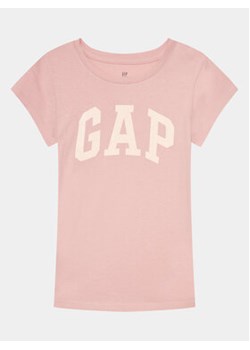 Gap T-Shirt 792399-01 Różowy Regular Fit ze sklepu MODIVO w kategorii Bluzki dziewczęce - zdjęcie 169018167