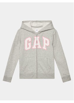 Gap Bluza 692277-02 Szary Regular Fit ze sklepu MODIVO w kategorii Bluzy dziewczęce - zdjęcie 169018385