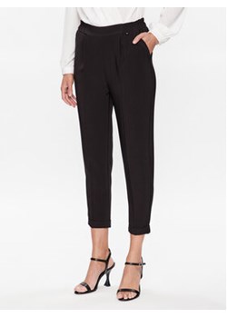 Rinascimento Spodnie materiałowe CFC0112873003 Czarny Regular Fit ze sklepu MODIVO w kategorii Spodnie damskie - zdjęcie 169018445
