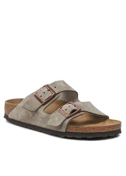 Klapki Birkenstock Arizona Bs 51463 Szary ze sklepu eobuwie.pl w kategorii Klapki damskie - zdjęcie 169019318