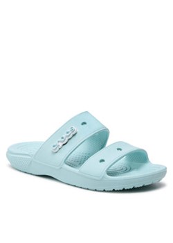 Crocs Klapki Classic Crocs Sandal 206761 Niebieski ze sklepu MODIVO w kategorii Klapki damskie - zdjęcie 169046879
