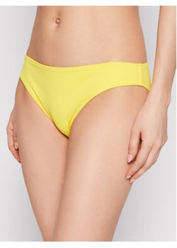 Calvin Klein Swimwear Dół od bikini KW0KW01331 Żółty ze sklepu MODIVO w kategorii Stroje kąpielowe - zdjęcie 169047178