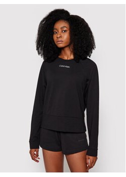 Calvin Klein Underwear Bluza 000QS6702E Czarny Regular Fit ze sklepu MODIVO w kategorii Bluzy damskie - zdjęcie 169049759