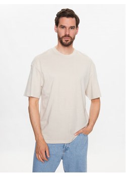 Jack&Jones T-Shirt Brink 12185628 Beżowy Loose Fit ze sklepu MODIVO w kategorii T-shirty męskie - zdjęcie 169049978