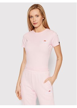 Ellesse T-Shirt Vikins SGM14189 Różowy Regular Fit ze sklepu MODIVO w kategorii Bluzki damskie - zdjęcie 169050157