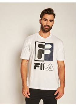 Fila T-Shirt Saku 687475 Biały Regular Fit ze sklepu MODIVO w kategorii T-shirty męskie - zdjęcie 169051255