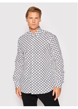 KARL LAGERFELD Koszula 605000 521606 Biały Modern Fit ze sklepu MODIVO w kategorii Koszule męskie - zdjęcie 169051838