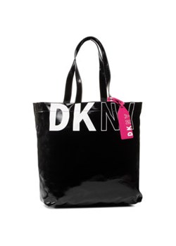 DKNY Torebka Zoe-Tote R01AEH41 Czarny ze sklepu MODIVO w kategorii Torby Shopper bag - zdjęcie 169052139
