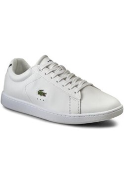 Lacoste Sneakersy Carnaby Bl 1 7-32SPW0132001 Biały ze sklepu MODIVO w kategorii Buty sportowe damskie - zdjęcie 169053215