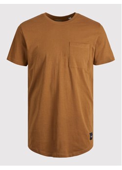 Jack&Jones T-Shirt Noa 12210945 Brązowy Regular Fit ze sklepu MODIVO w kategorii T-shirty męskie - zdjęcie 169053519
