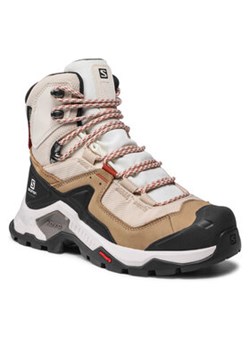 Salomon Trekkingi Quest Element Gtx W GORE-TEX 414575 20 V0 Beżowy ze sklepu MODIVO w kategorii Buty trekkingowe damskie - zdjęcie 169053798