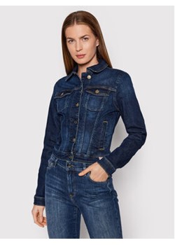 Guess Kurtka jeansowa W1YN0E D4GV1 Granatowy Regular Fit ze sklepu MODIVO w kategorii Kurtki damskie - zdjęcie 169054326