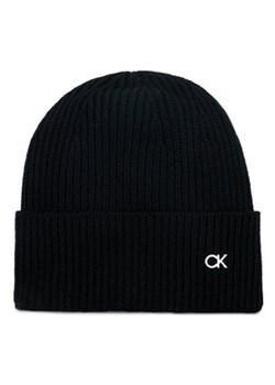 Calvin Klein Czapka Re-Lock Mix K60K610991 Czarny ze sklepu MODIVO w kategorii Czapki zimowe damskie - zdjęcie 169056318