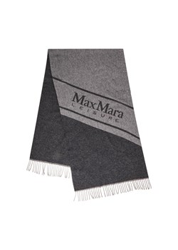 Szal Max Mara Leisure Udente 35460126600 Medium Grey 003 ze sklepu eobuwie.pl w kategorii Szaliki męskie - zdjęcie 169059468