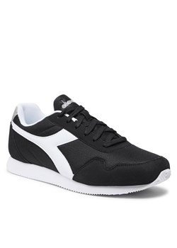 Sneakersy Diadora Simple Run 101.179237 01 80013 Black ze sklepu eobuwie.pl w kategorii Buty sportowe męskie - zdjęcie 169062747
