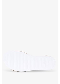Białe sandały Casu z zakrytą piętą pasek wokół kostki POLSKA SKÓRA 2228-287 ze sklepu Casu.pl w kategorii Sandały damskie - zdjęcie 169080085