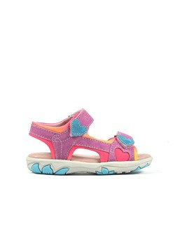 Richter Shoes Sandały w kolorze jasnoróżowym ze wzorem ze sklepu Limango Polska w kategorii Sandały dziecięce - zdjęcie 169093288