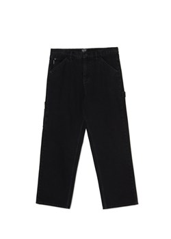 Cropp - Czarne jeansy wide leg - czarny ze sklepu Cropp w kategorii Jeansy męskie - zdjęcie 169097608