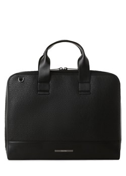 Calvin Klein Męska torba na laptopa Mężczyźni czarny jednolity ze sklepu vangraaf w kategorii Torby męskie - zdjęcie 169098018