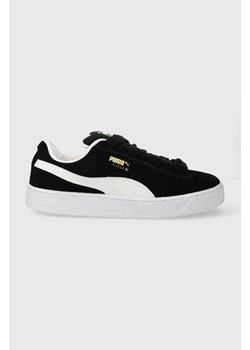 Puma sneakersy skórzane  Suede XL kolor czarny 395205 ze sklepu PRM w kategorii Trampki męskie - zdjęcie 169098137