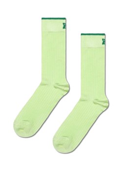 Happy Socks skarpetki Slinky kolor zielony ze sklepu ANSWEAR.com w kategorii Skarpetki damskie - zdjęcie 169105656