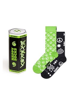 Happy Socks skarpetki Gift Box Energy Drink 2-pack ze sklepu ANSWEAR.com w kategorii Skarpetki męskie - zdjęcie 169105668