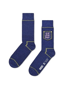 Happy Socks skarpetki x Elton John Blue Jean Baby kolor niebieski ze sklepu ANSWEAR.com w kategorii Skarpetki męskie - zdjęcie 169105706