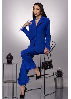 Komplet GROMELSA BLUE ze sklepu Ivet Shop w kategorii Komplety i garnitury damskie - zdjęcie 169107086
